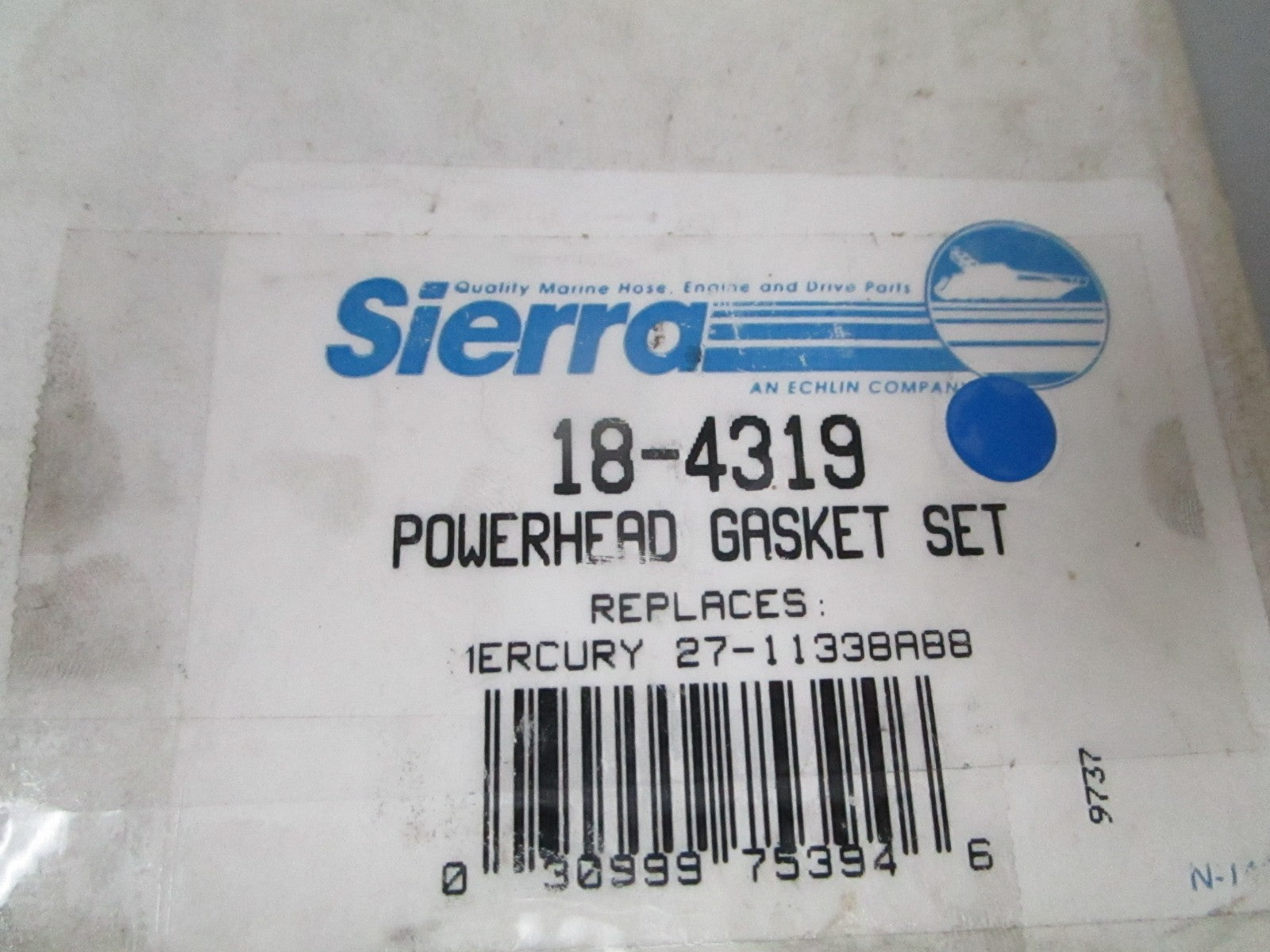 *NEW* 0720 Sierra Powerhead Gasket Set 18-4319 Replaces: Mercury 27-11338A88