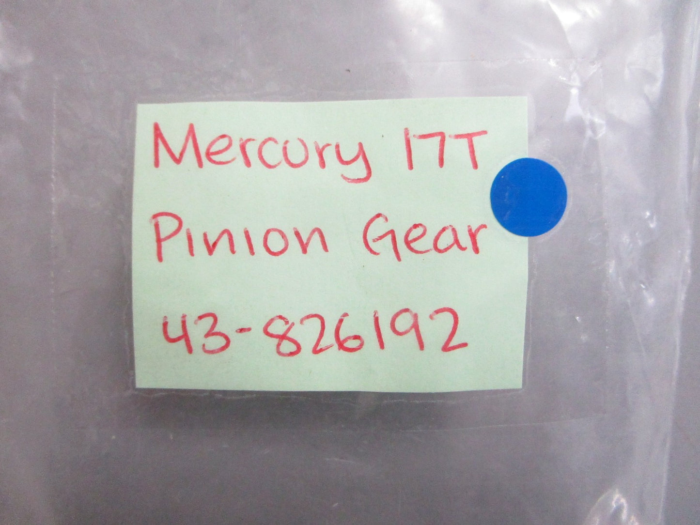 *NEW OEM* 0820 Mercury 17T Forward Gear 43-826192