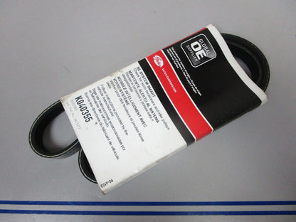 NEW K040355 Gates Micro-V 9/16" x 36 ⅛" Serpentine Belt 0720