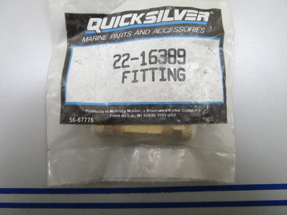 *NEW OEM* 0810 Mercury Quicksilver Fitting 22-16389