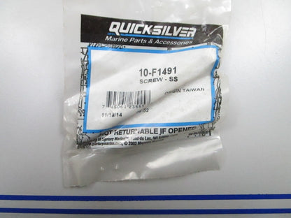 *NEW OEM* 0810 Mercury Quicksilver Screw 10-F1491