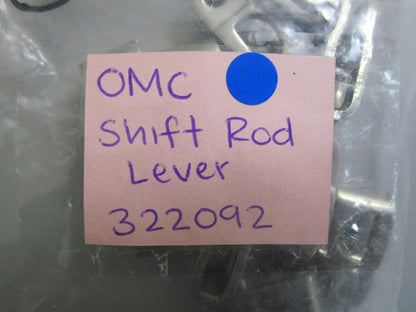 *NEW OEM* 0810 OMC Johnson Evinrude Shift Rod Lever 322092 0322092