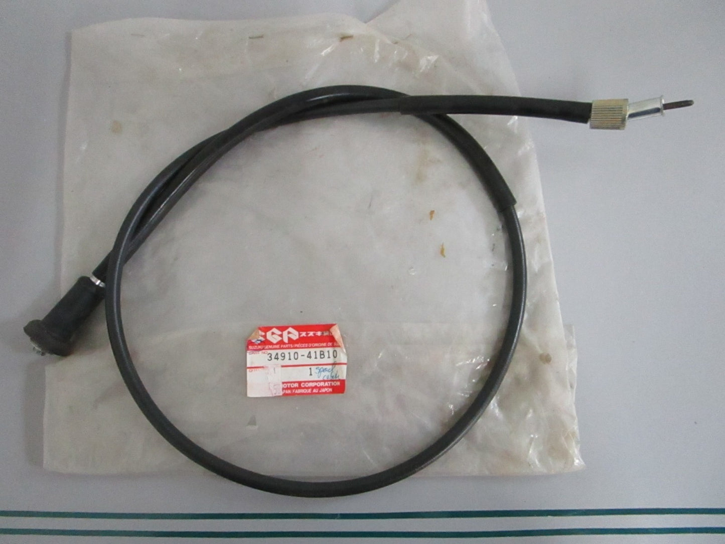 Suzuki 34910-41B10 Motorcycle Speedometer Cable NOS Genuine Parts NEW OEM 0820