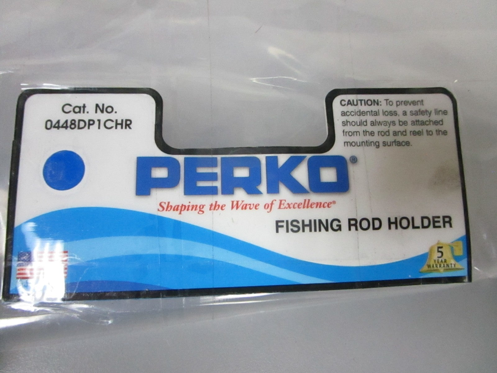 NEW OEM Perko 0448DP1CHR Fishing Rod Holder 0720