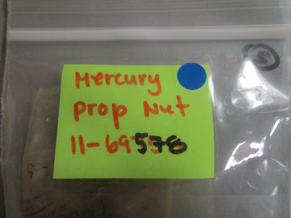 *NEW OEM* 0810 Mercury Quicksilver Propeller Nut 11-69578