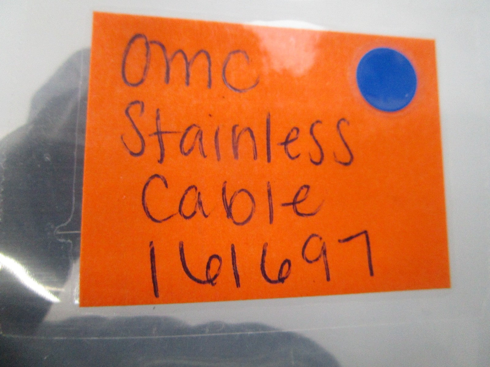 NEW OEM 161697 0161697 OMC Johnson Evinrude Stainless Cable 0810
