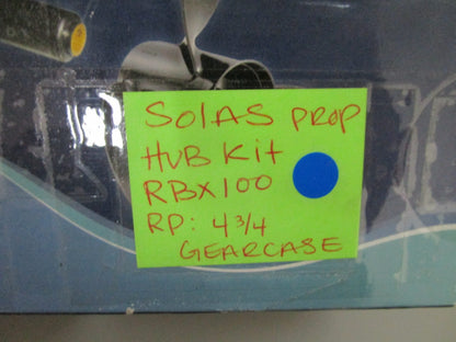 *NEW* 0810 Solas Propeller Hub Kit RBX100 Replaces: 4 3/4 Gearcase