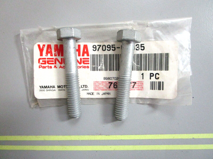 *NEW OEM* (LOT OF 2) 0750 Yamaha BOLT 97095-08035-00