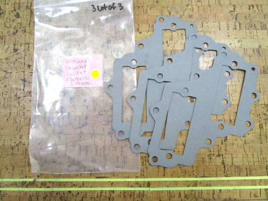 *NEW OEM* (LOT OF 3) 0750 Mercury Chrysler  GASKET  F307406  307406