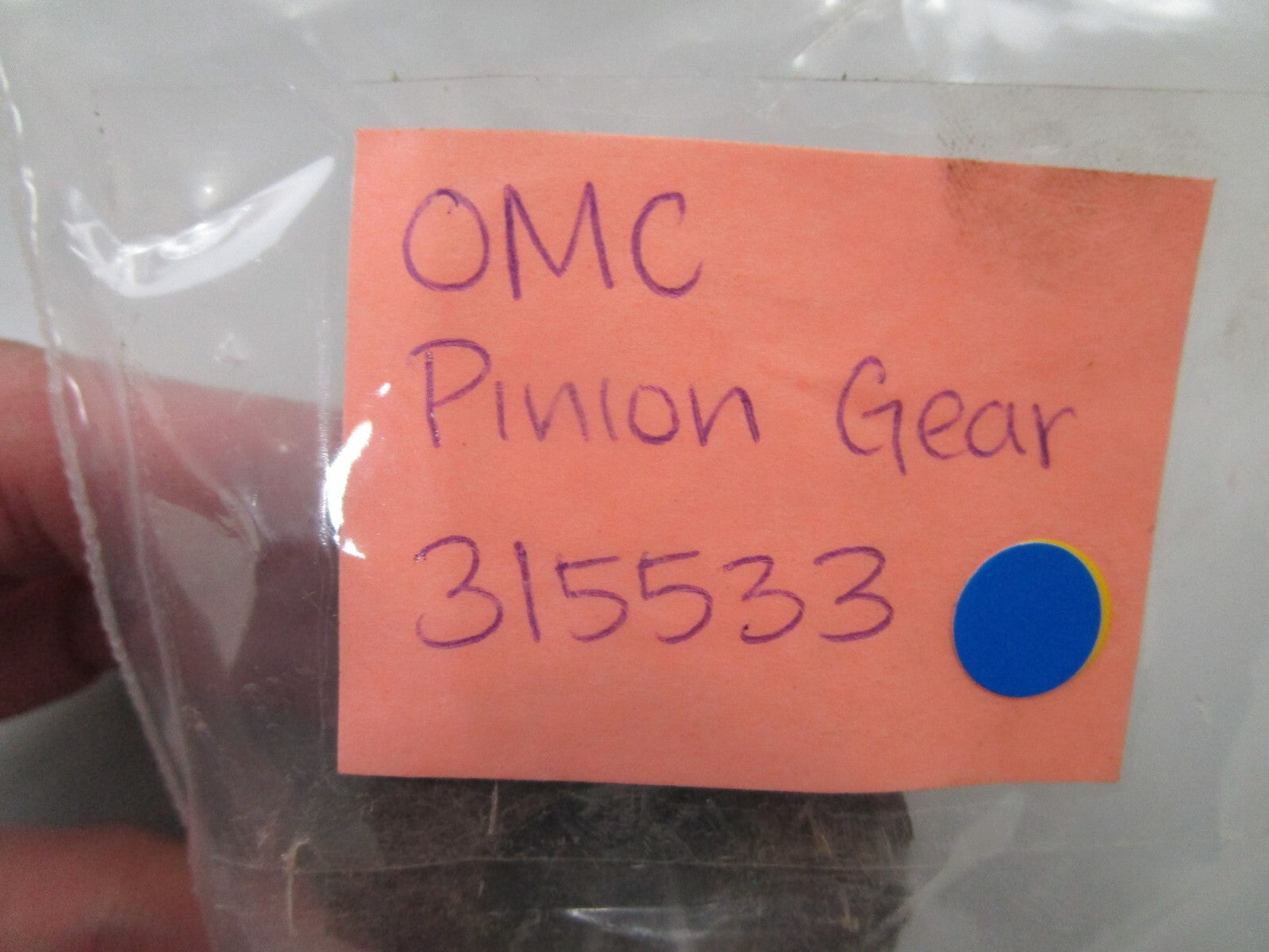 *NEW OEM* 0770 OMC Johnson Evinrude Pinion Gear 315533 0315533
