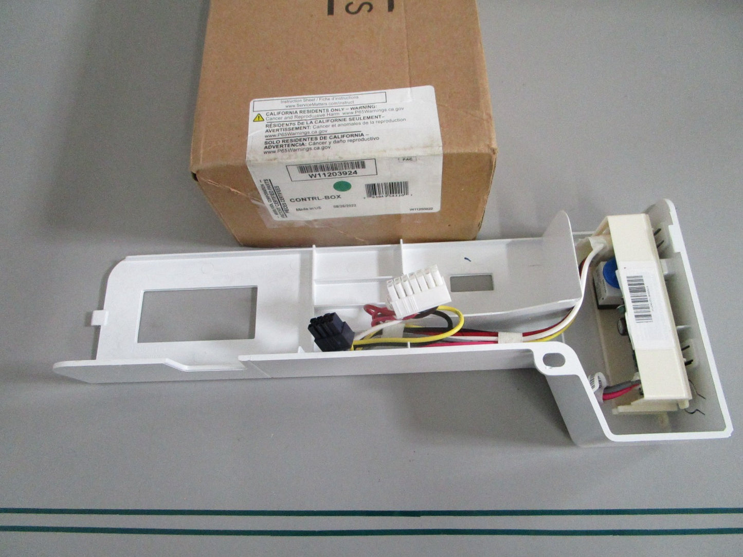 NEW OEM W11203924 Whirlpool Control Box 0820