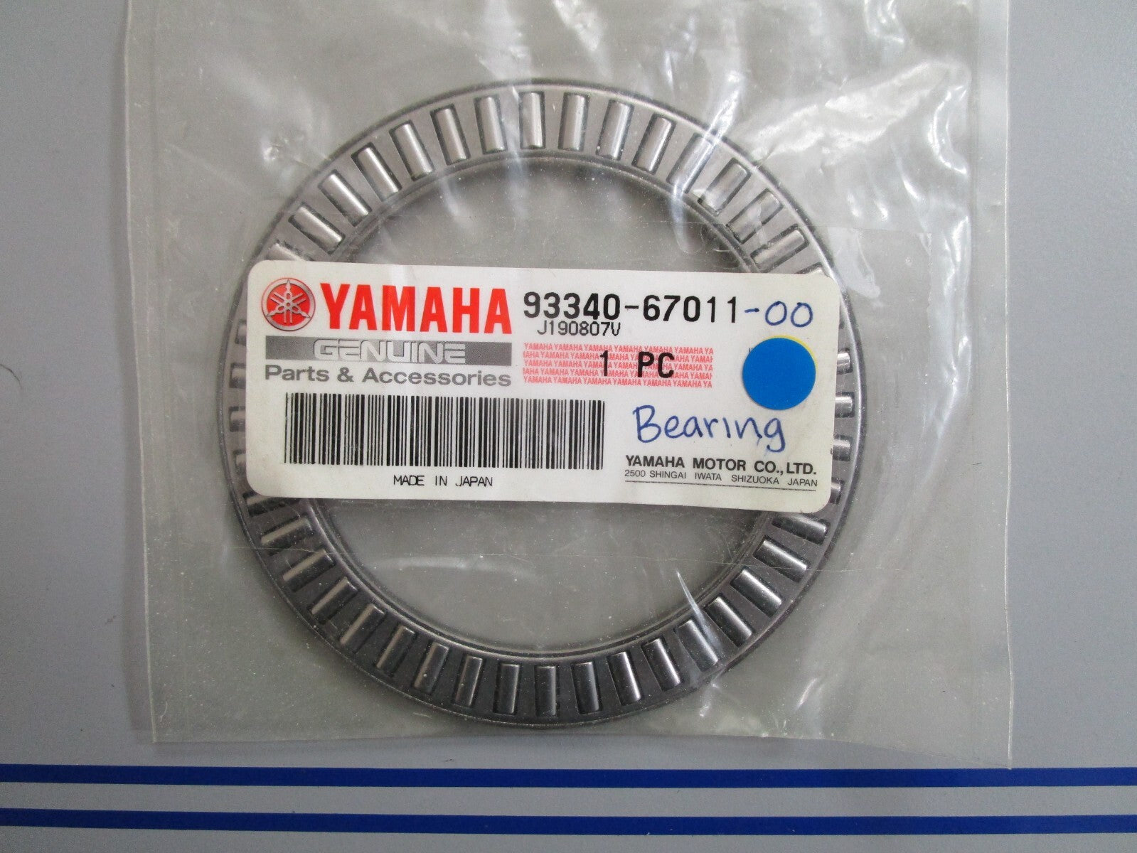 *NEW OEM* 0810 Yamaha Bearing 93340-67011-00