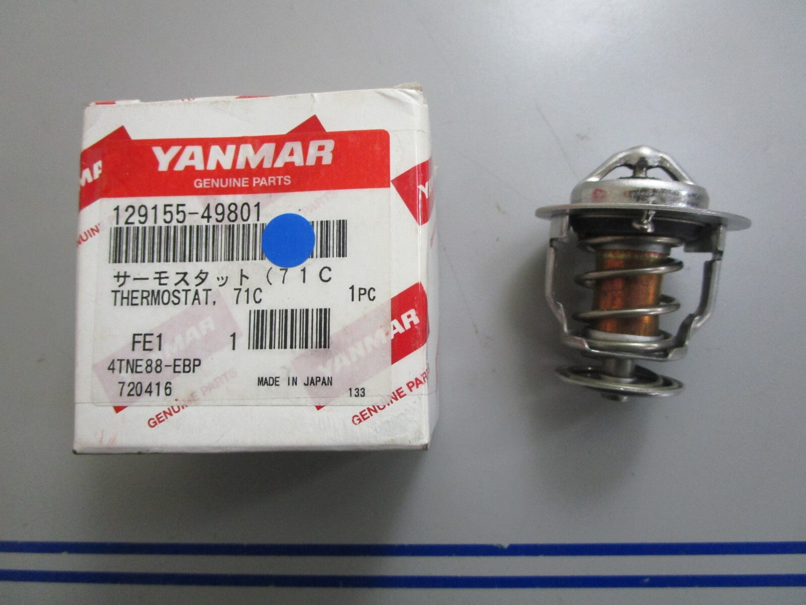 *NEW* 0820 Yanmar 71C Thermostat 129155-49801