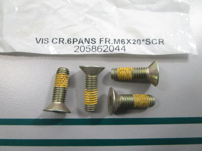 NEW (LOT OF 4) 205862044 Ski-Doo Screw 0810
