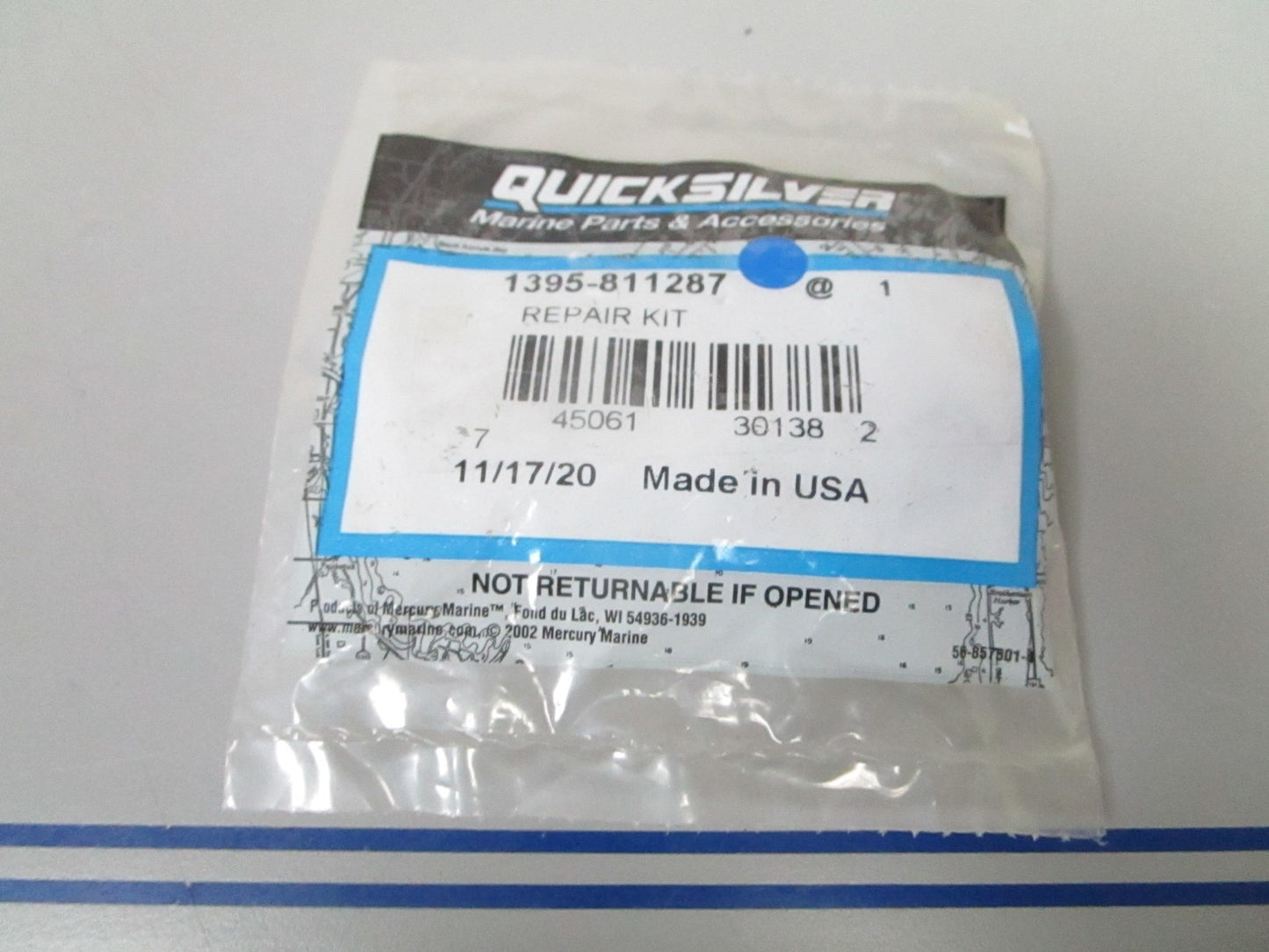 *NEW OEM* 0720 Mercury Quicksilver Repair Kit 1395-811287