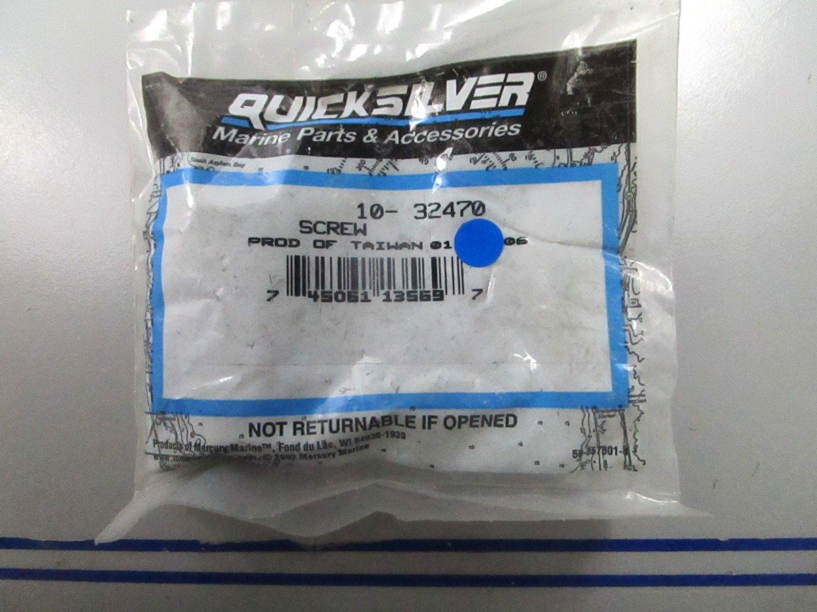 *NEW OEM* (LOT OF 2) 0810 Mercury Quicksilver Screw 10-32470