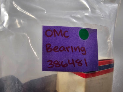 NEW OEM 386481 0386481 OMC Johnson Evinrude Bearing 0810