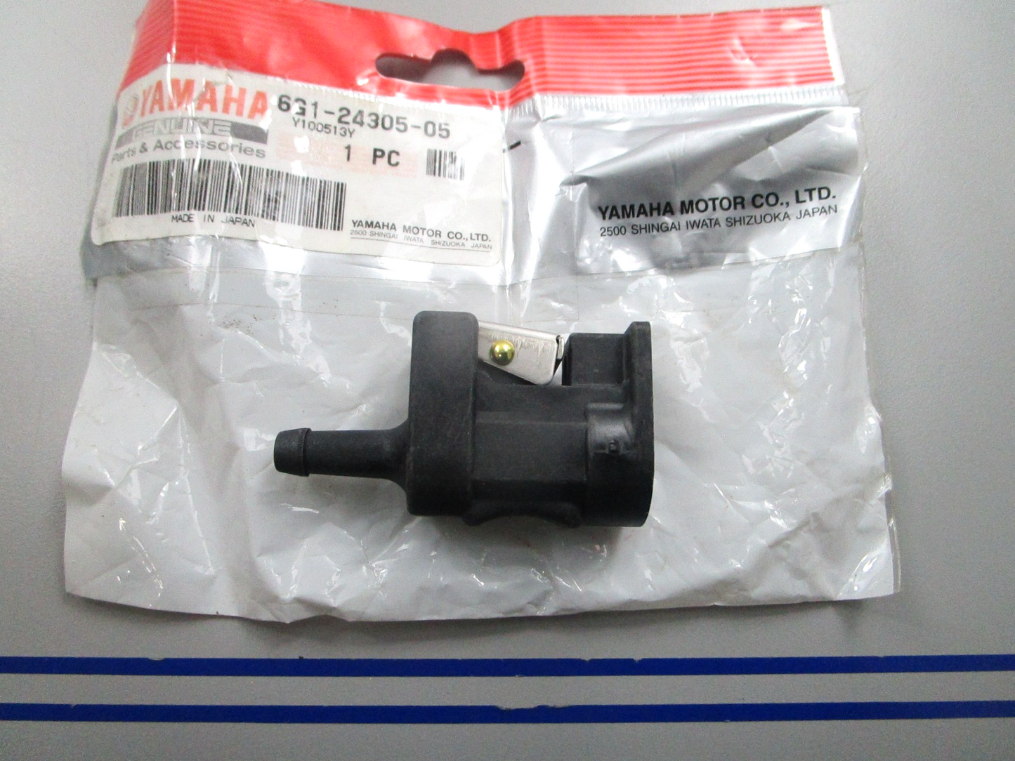 *NEW OEM* 0810 Yamaha Fuel Line Connector 6G1-24305-05-00