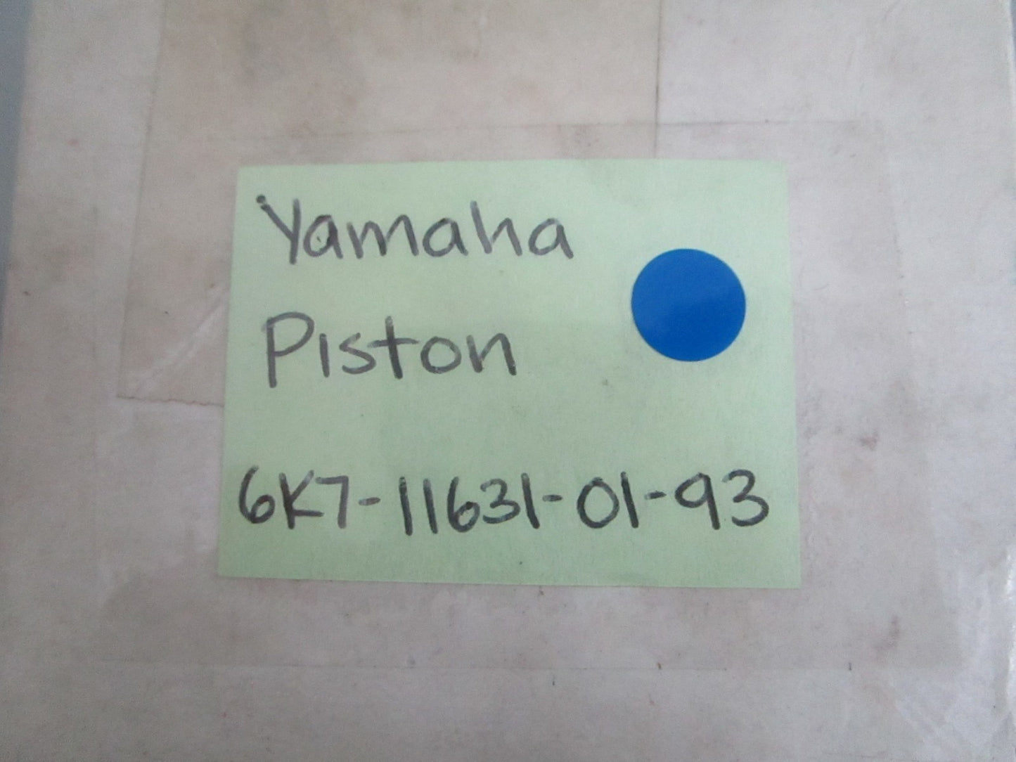 *NEW OEM* 0820 Yamaha Piston 6K7-11631-01-93