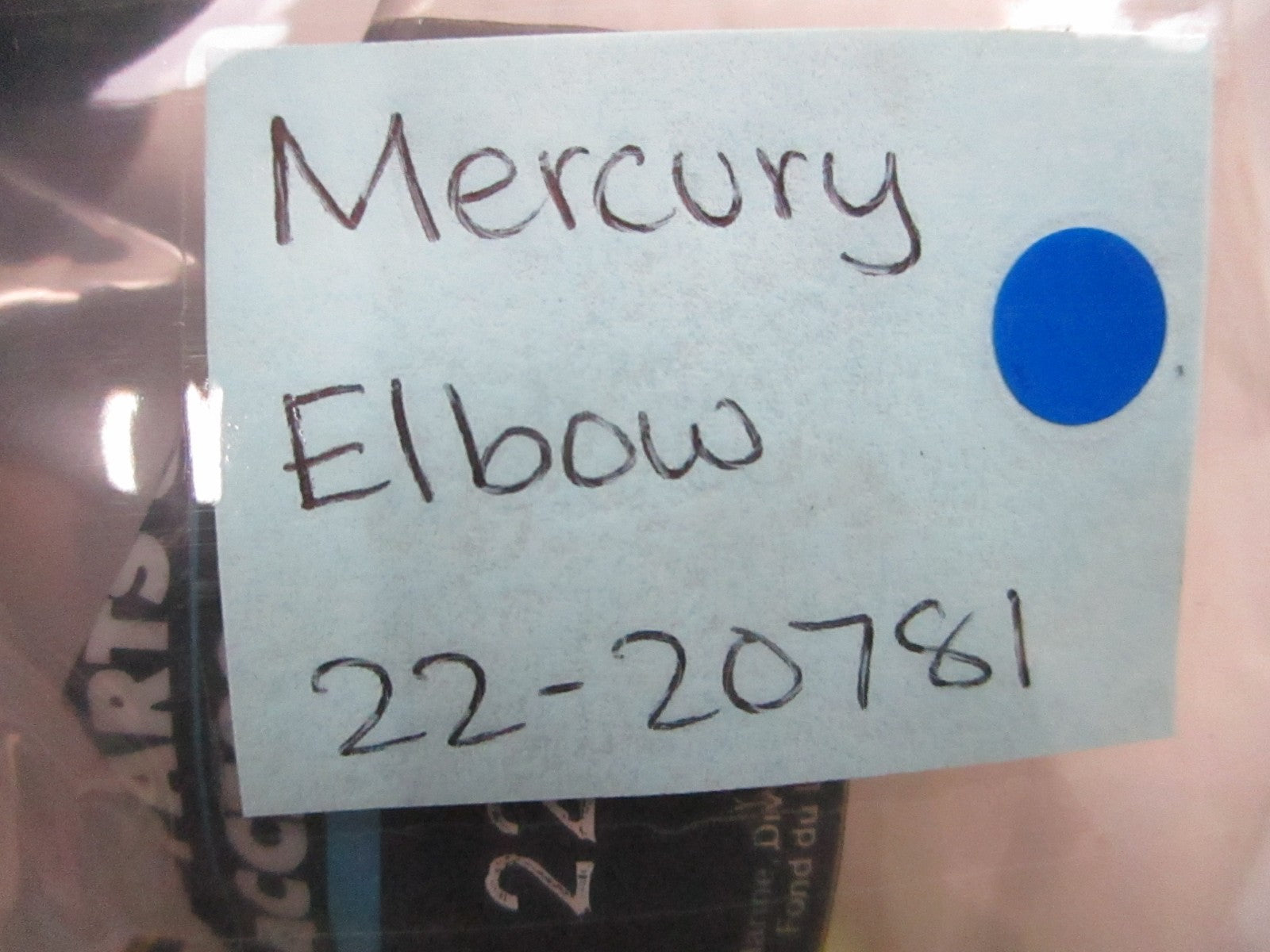 *NEW OEM* 0810 Mercury Quicksilver Elbow 22-20781
