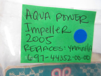 *NEW* 0810 Aqua Power Impeller 2005 Replaces: Yamaha 697-44352-00-00