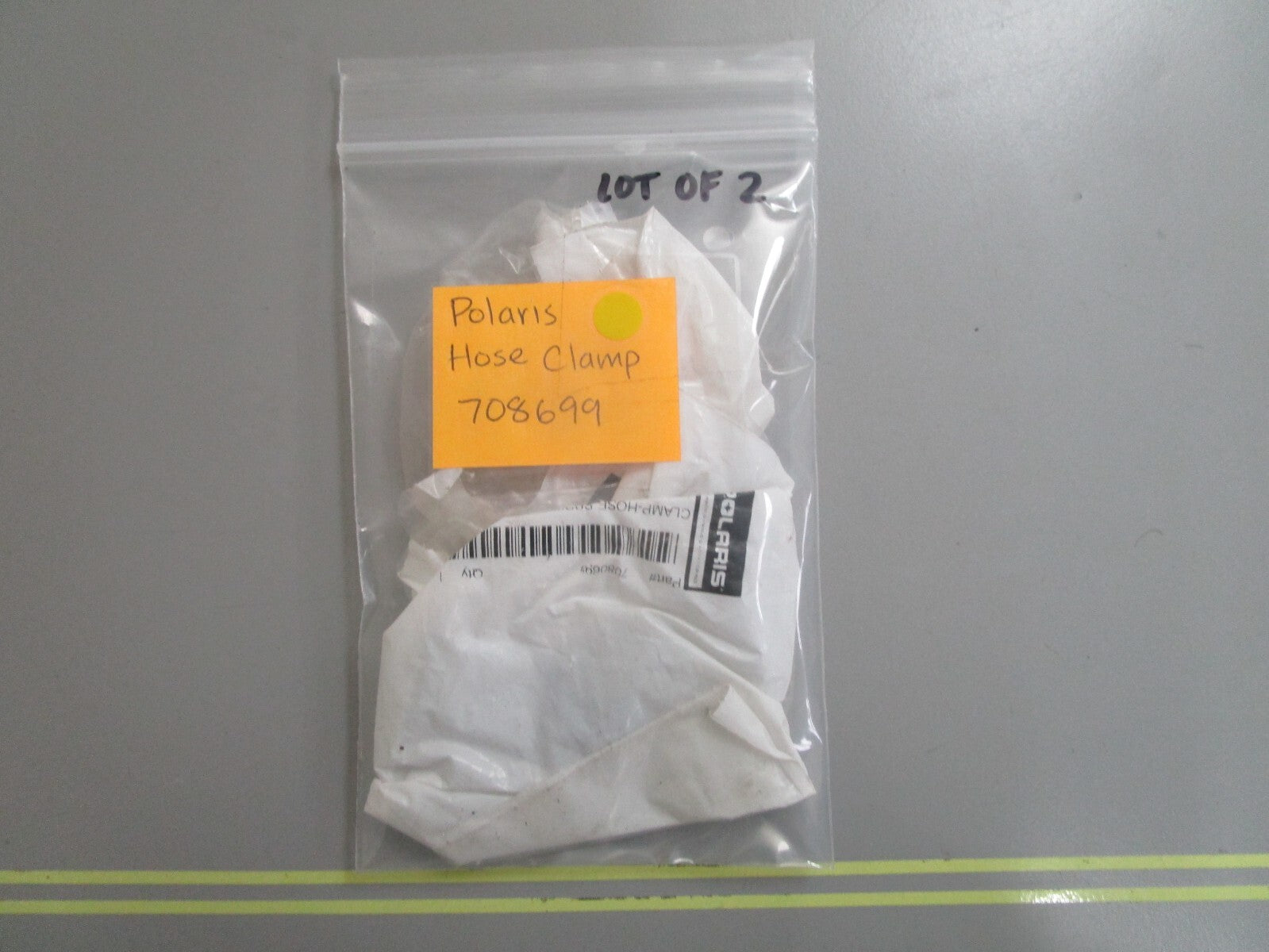 *NEW* (LOT OF 2) 0750 Polaris HOSE CLAMP 708699