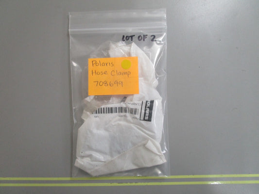 *NEW* (LOT OF 2) 0750 Polaris HOSE CLAMP 708699