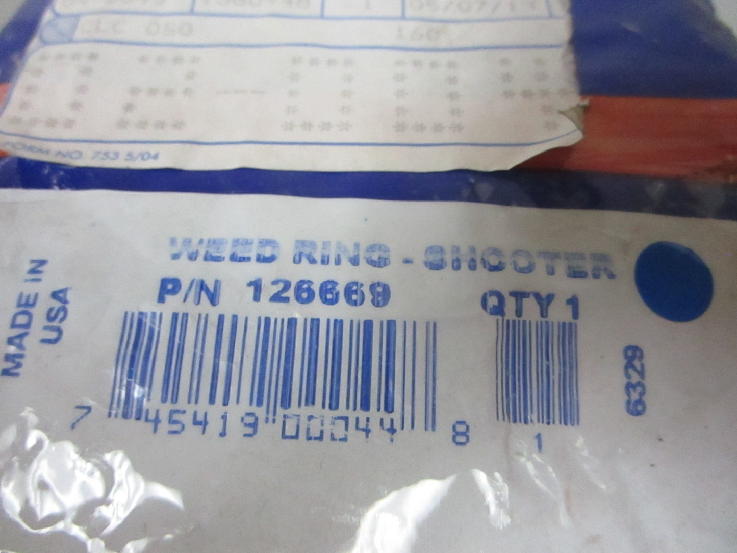 *NEW OEM* 0720 OMC Johnson Evinrude Shooter Weed Ring 126669 0126669