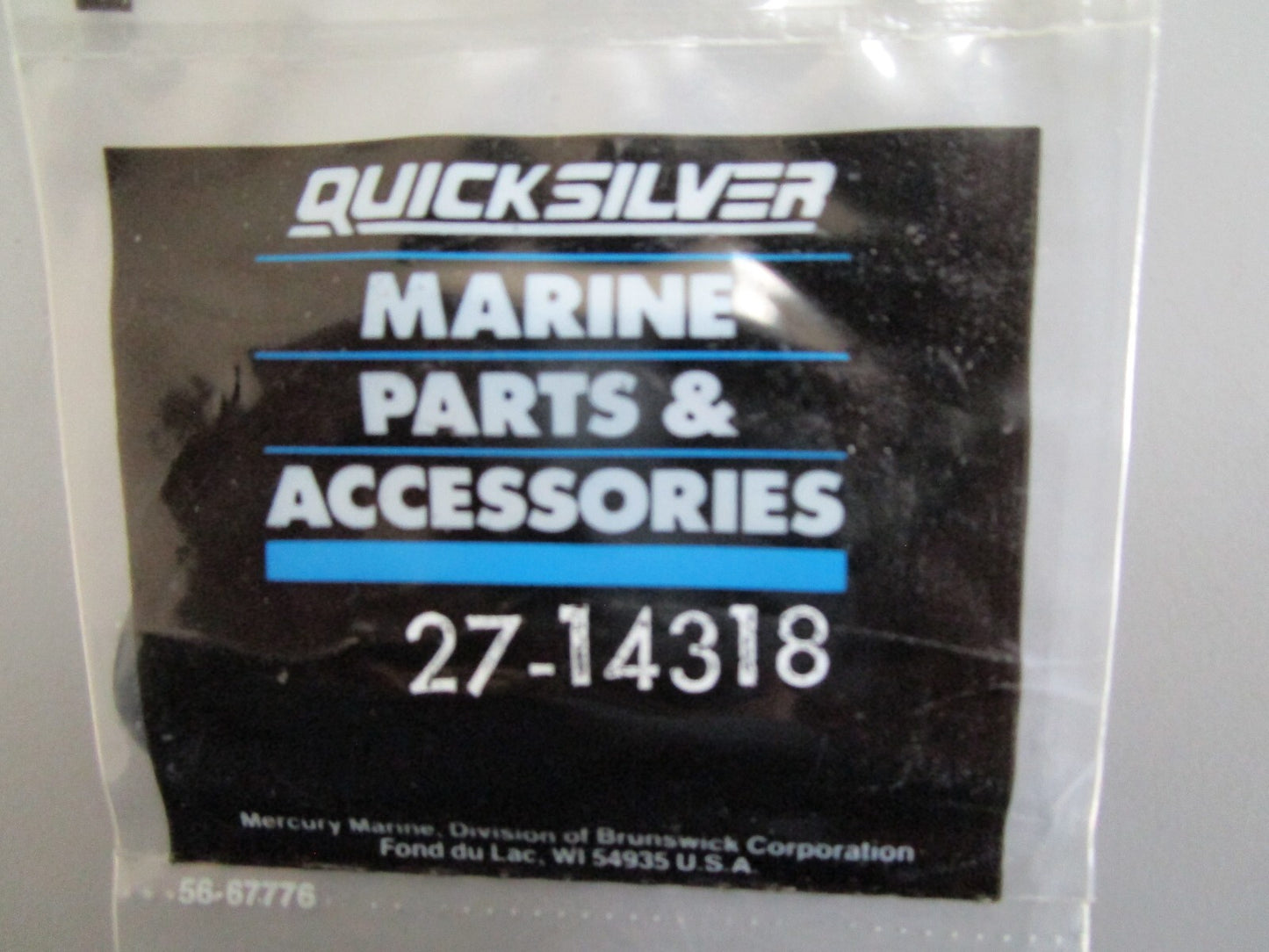 *NEW OEM* 0810 Mercury Quicksilver Gasket 27-14318005