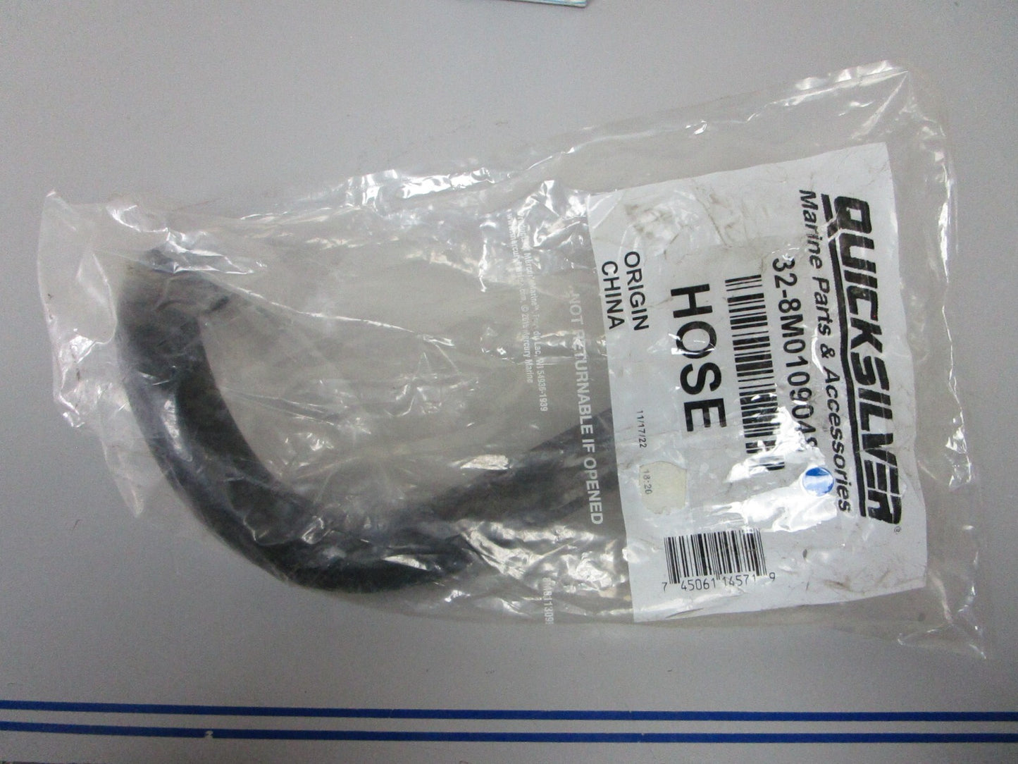 *NEW OEM* 0720 Mercury Quicksilver Hose 32-8M0109048