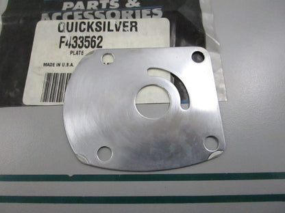NEW OEM F435562 Mercury Quicksilver Plate 0810