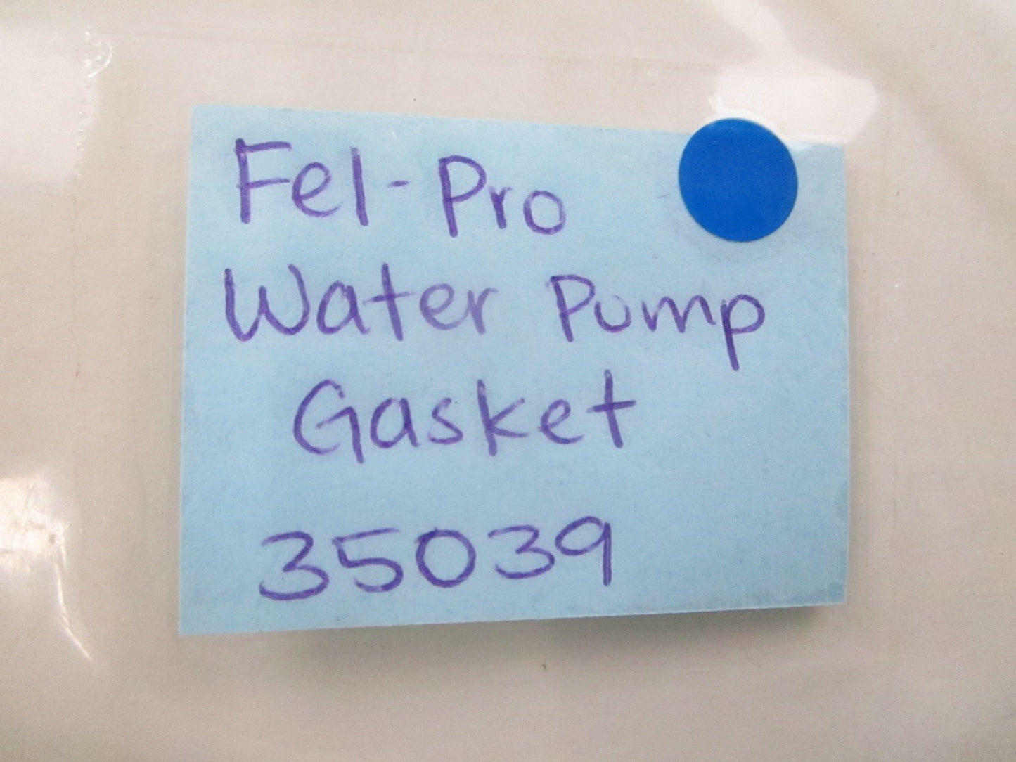 *NEW* 0810 Fel-Pro Water Pump Gasket 35039