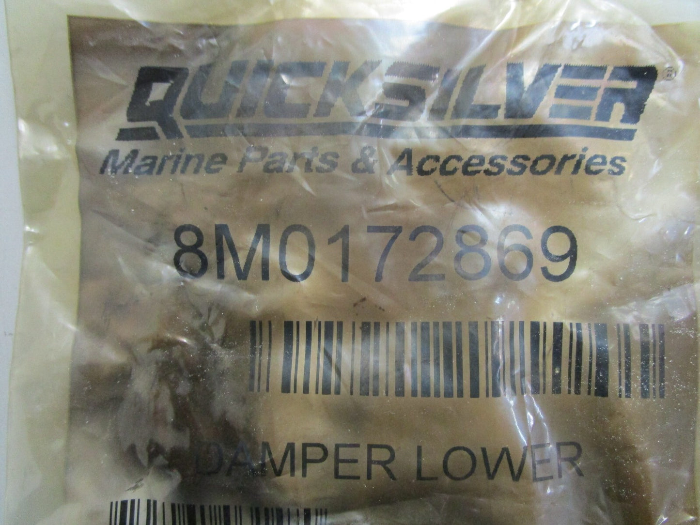 *NEW OEM* 0820 Mercury Quicksilver Damper Lower 8M0172869