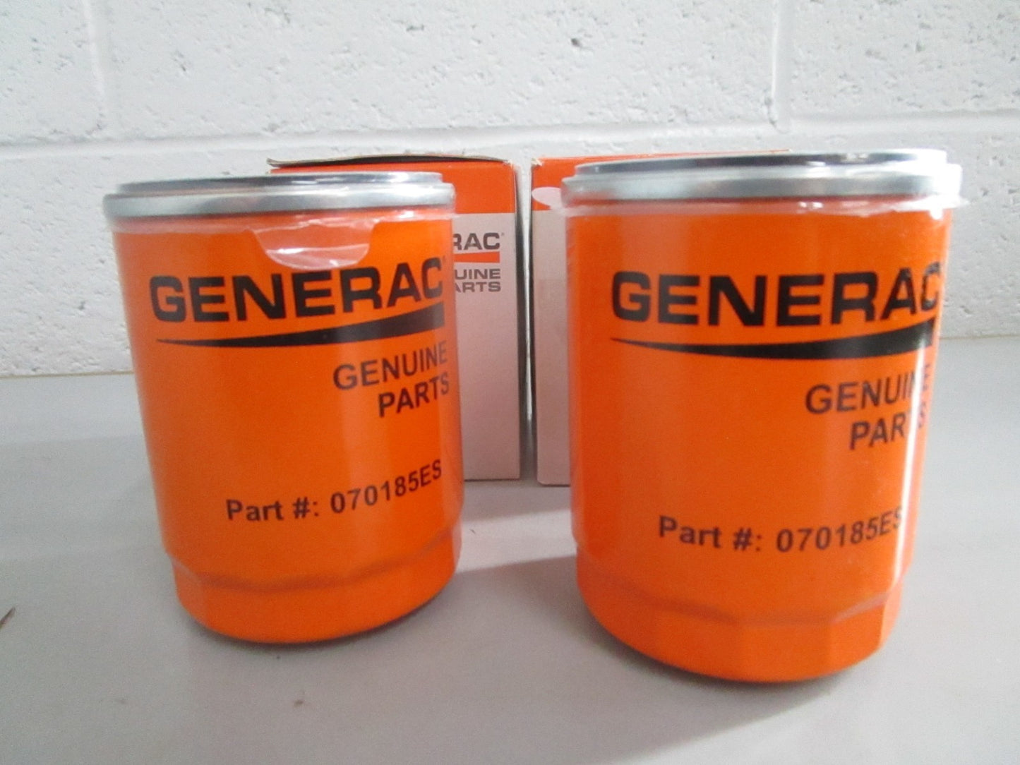 NEW OEM (LOT OF 2) 070185ES Generac Oil Filter 0820