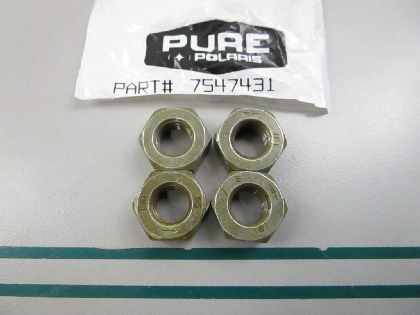 NEW OEM (LOT OF 4) 7547431 Polaris Nut 0810