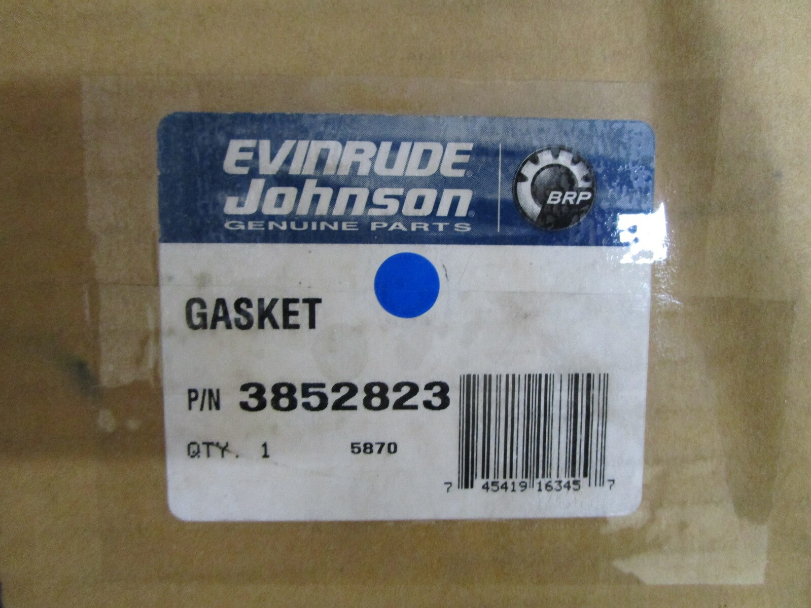 *NEW OEM* 0820 OMC Johnson Evinrude Gasket 3852823