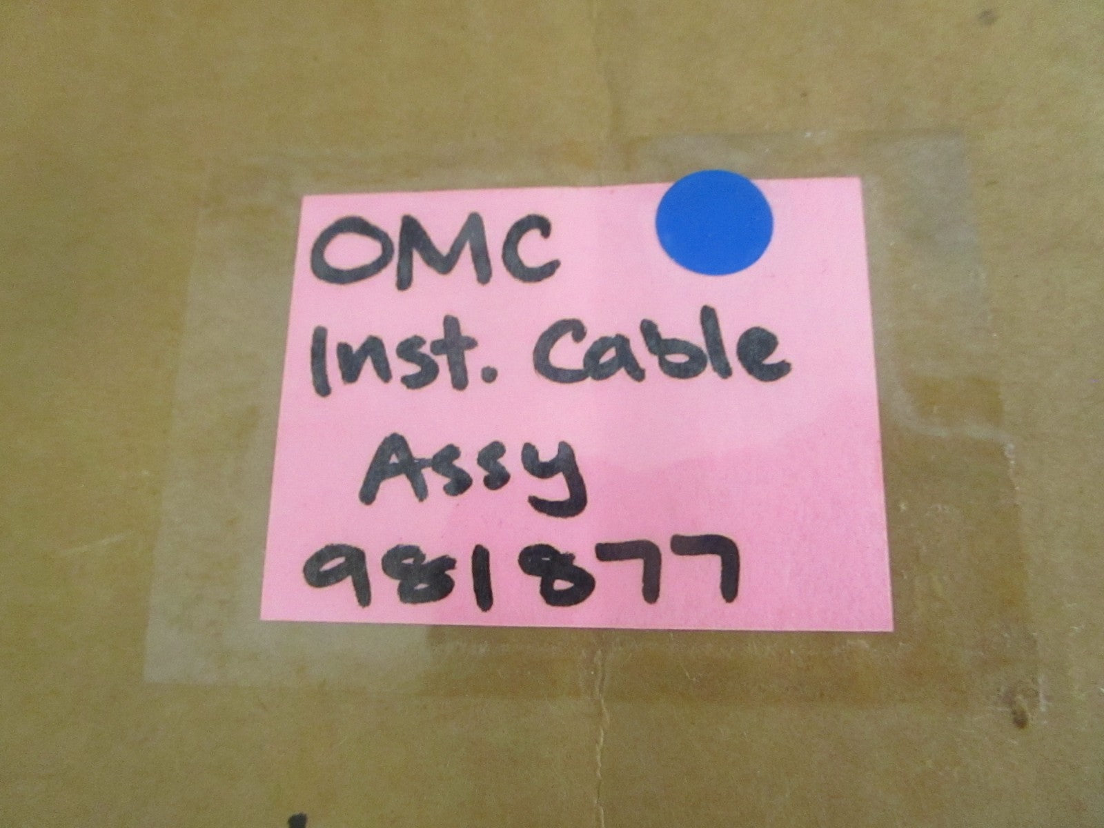 *NEW OEM* 0820 OMC Johnson Evinrude Instrument Cable Assy 981877 0981877