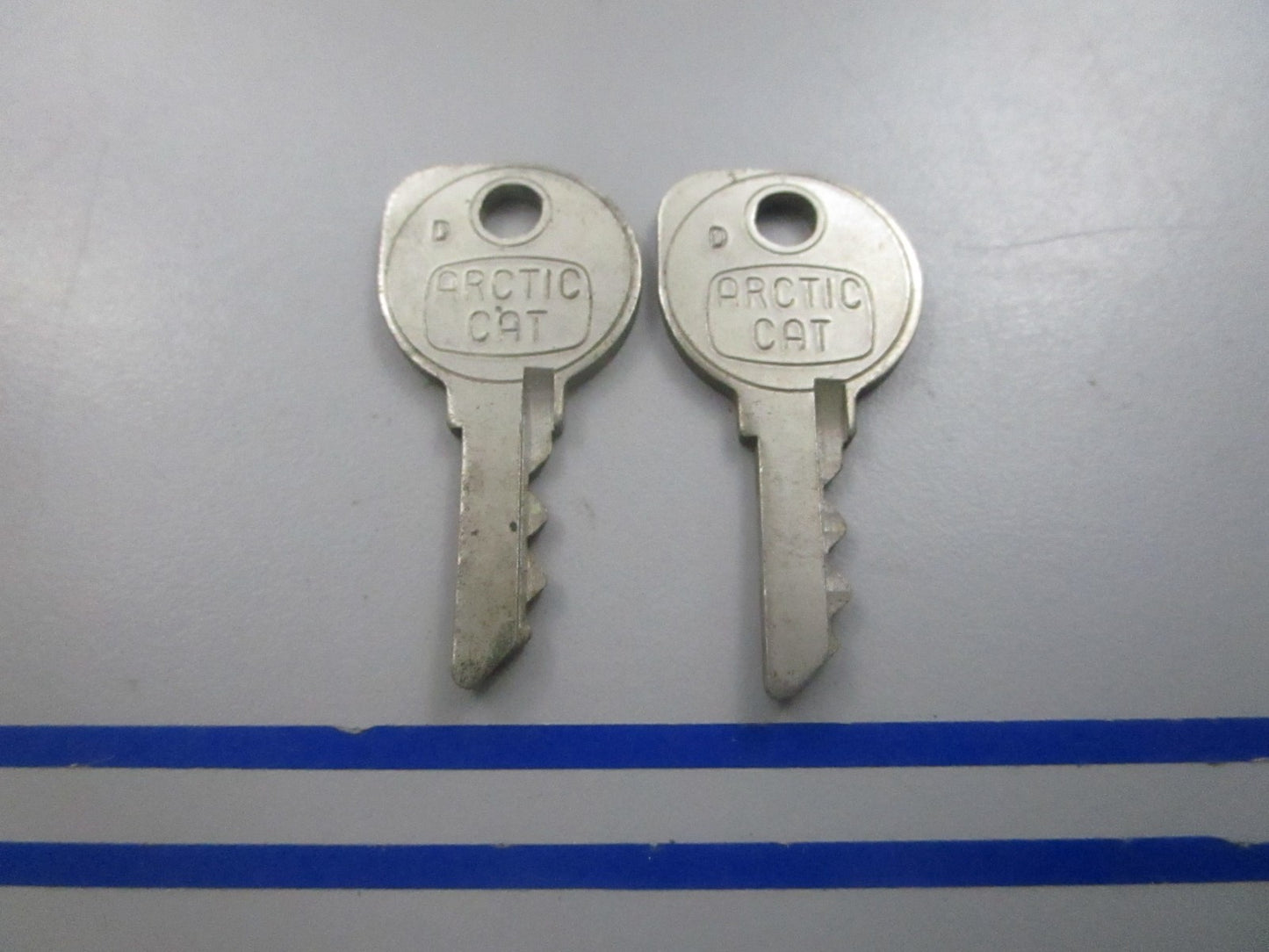 NEW OEM (LOT OF 2) 0109-355 Arctic Cat Ignition Key D 0810