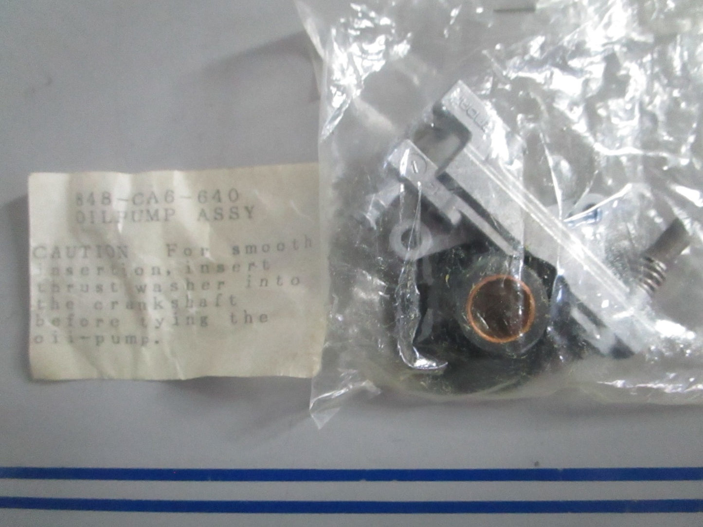 NEW OEM 7848-CA6-640 Red Max Oil Pump Assy 0820