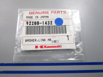 NEW OEM 92200-1432 Kawasaki Link Arm Washer 0810