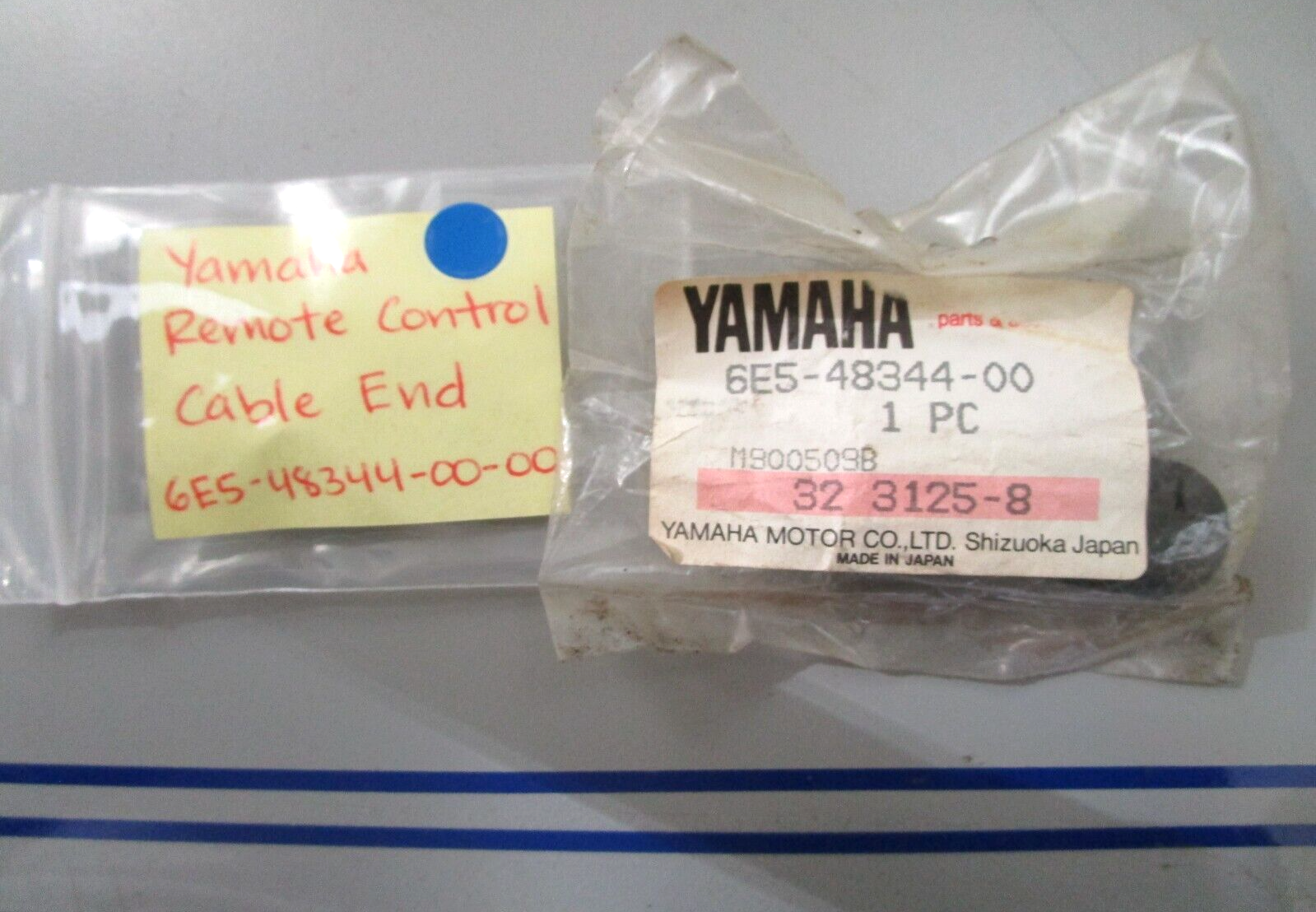 *NEW OEM* 0780 Yamaha Remote Control Cable End 6E5-48344-00-00