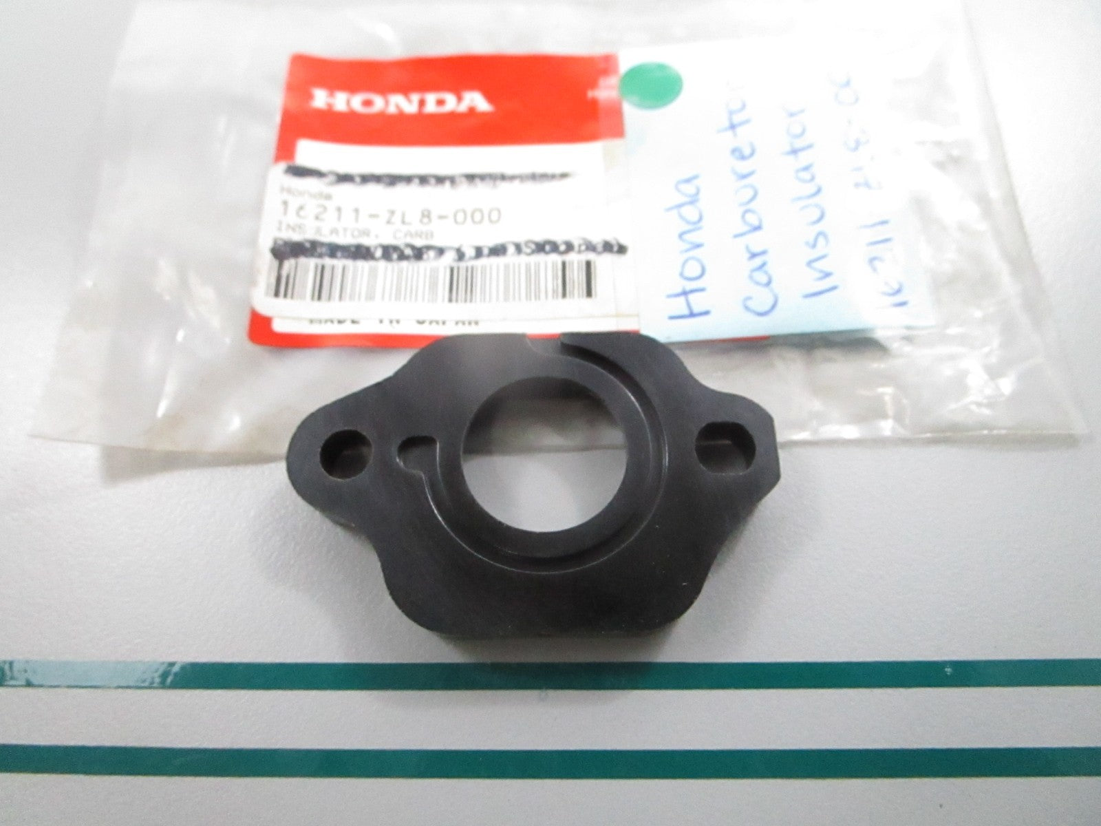 NEW OEM 16211-ZL8-000 Honda Carburetor Insulator 0810