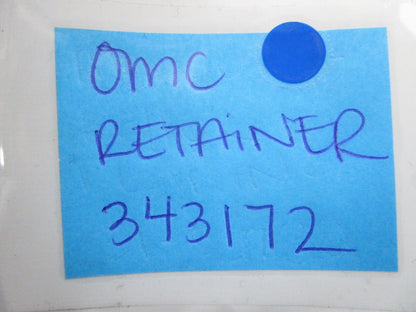 *NEW OEM* (LOT OF 2) 0810 OMC Johnson Evinrude Retainer 343172 0343172