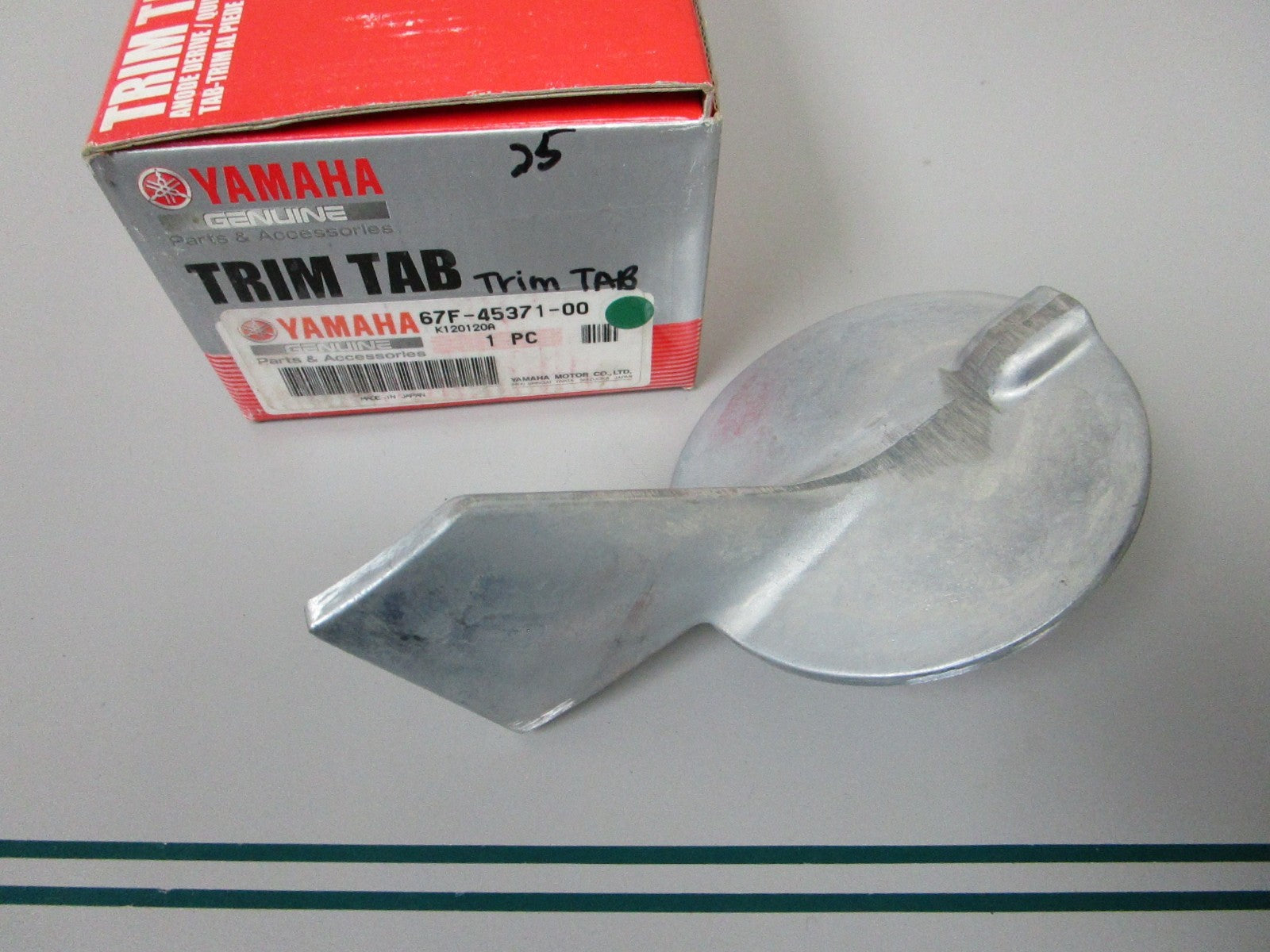 NEW OEM 67F-45371-00-00 Yamaha Trim Tab 0810