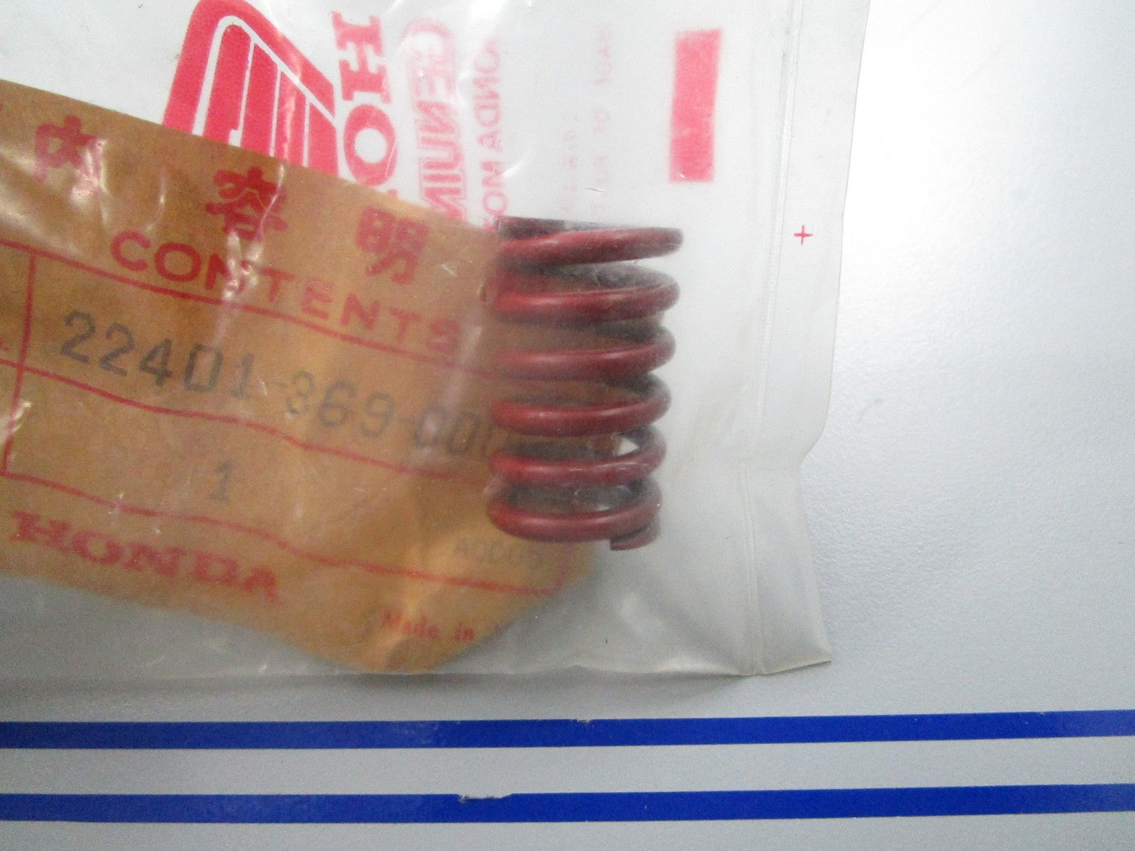 *NEW OEM* 0810 Honda Clutch Spring 22401-369-000