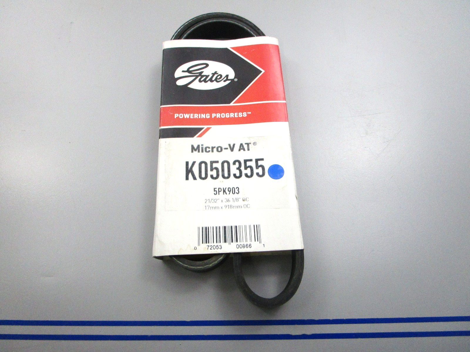 NEW K050355 Gates Micro-V AT Serpentine Belt 0810
