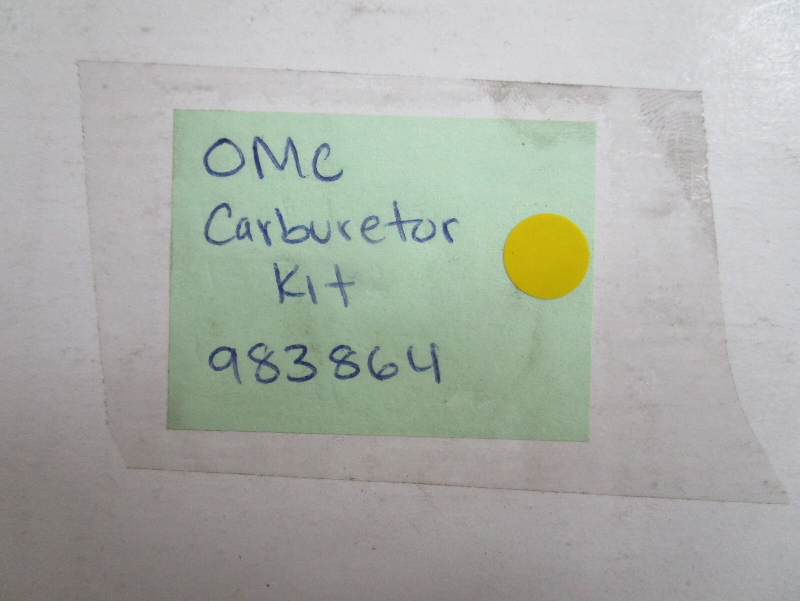 *NEW OEM* 0810 OMC Johnson Evinrude Carburetor Kit 983864 0983864