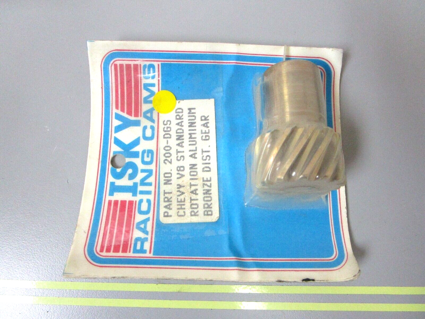 *NEW* 0750 ISKY Racing CHEVY V8 STD ROTATION ALUMINUM BRONZ DIST. GEAR  200-DGS