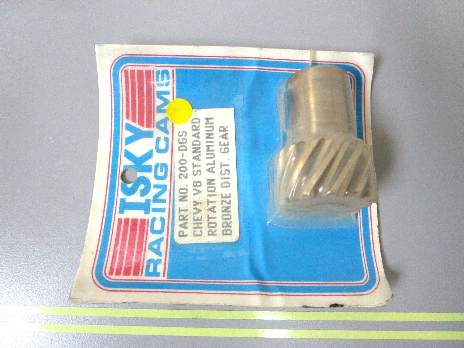 *NEW* 0750 ISKY Racing CHEVY V8 STD ROTATION ALUMINUM BRONZ DIST. GEAR  200-DGS