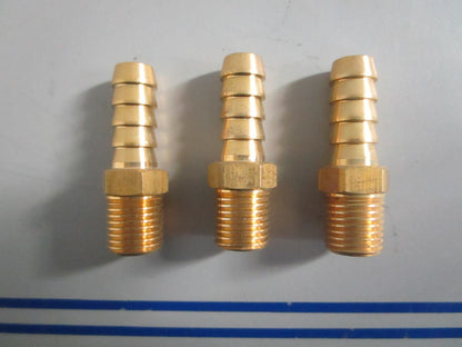 NEW OEM (LOT OF 3) 20821 Seachoice Male Hose Barb 0820